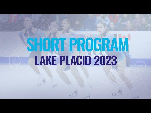 Short Program | Lake Placid 2023 | #WorldSynchro