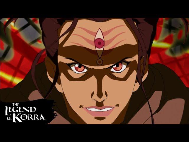 All Red Lotus Escape Scenes  Zaheer, P'Li, Ming Hua, Ghazan | The Legend of Korra