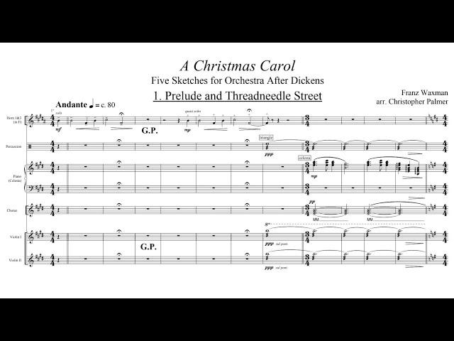 [Score] Franz Waxman - A Christmas Carol (suite from the 1938 film)