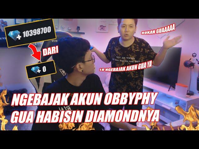 PRANK BAJAK HABIS IN DIAMOND OBBYPHY 10 JUTA HABIS PERCUMA AUTO MARAH BESAR HAHAAA