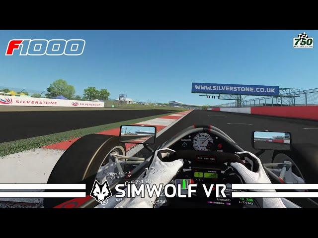 LIVE 750 Motor Club F1000 Jedi Practice at SIlverstone by SIMWOLF VR #simwolfvr