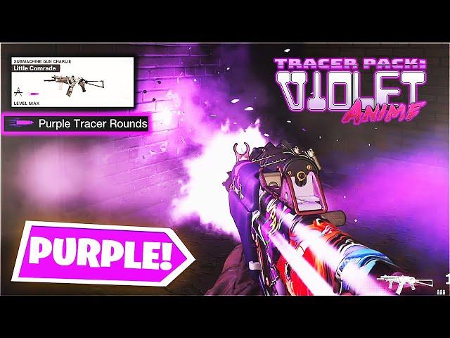 NEW "LITTLE COMRADE" FANTASTIC PURPLE TRACER ROUNDS + TRACER PACK VIOLET ANIME on COLD WAR WARZONE!
