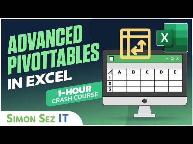 Advanced Pivot Tables in Excel: 1-hour Excel Pivot Tables Tutorial