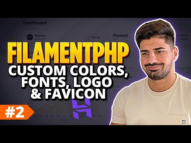 How to Customize Colors, Logo, Font Family, Favicon & Disable Dark Mode - FilamentPHP for Beginners