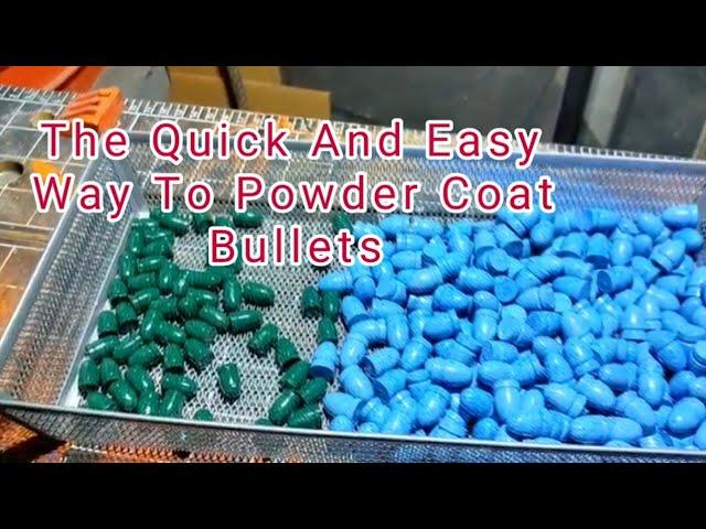 The Quick And Easy Way To Powder Coat Bullets