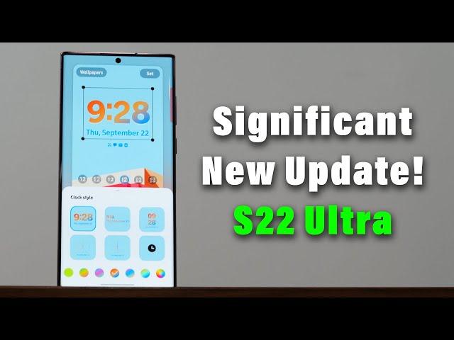 Samsung One UI 5.0 Beta 3 is Out on Galaxy S22 Ultra! - The Most Significant Update So Far!