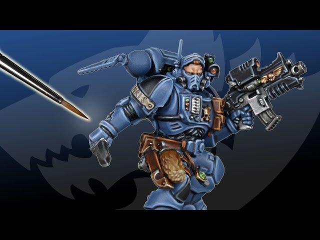 Paint Space Wolves 'Eavy Metal Style! || Warhammer 40k Tutorial