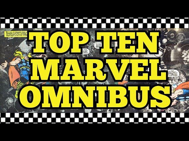 TOP TEN MARVEL OMNIBUS | Silver Age | Modern | Kirby | Allred | Ditko | Alan Moore