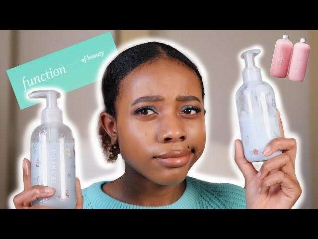 I Tried Function Of Beauty On My Type 4 Natural Hair | Demo & Honest Review