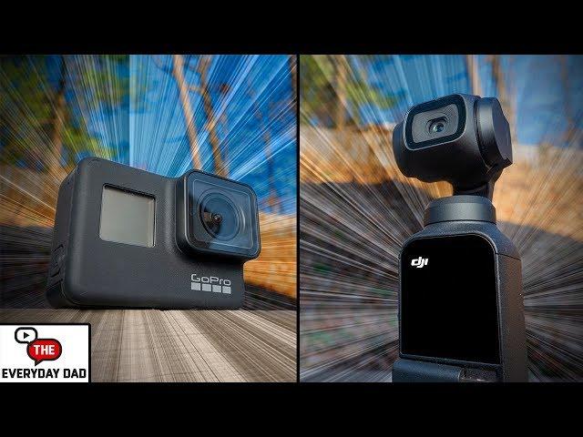 Osmo Pocket VS GoPro Hero 7 Black!  Who is KING of Stabilization?