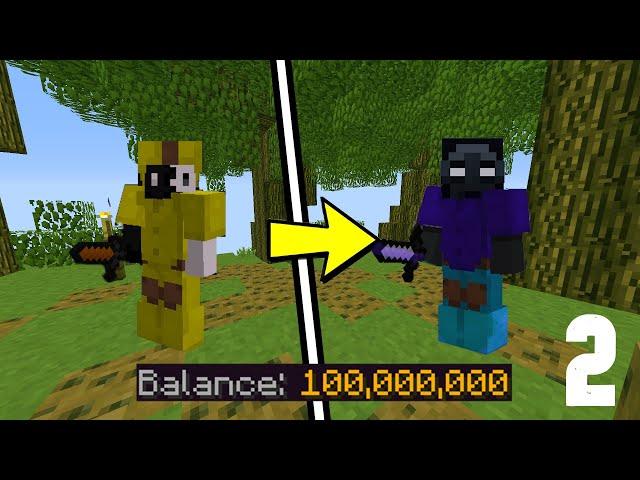 Turning 0 Coins INTO 100 MILLION COINS | EPISODE 2 | Hypixel Skyblock