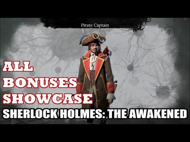 Sherlock Holmes: The Awakened - All Bonuses Showcase