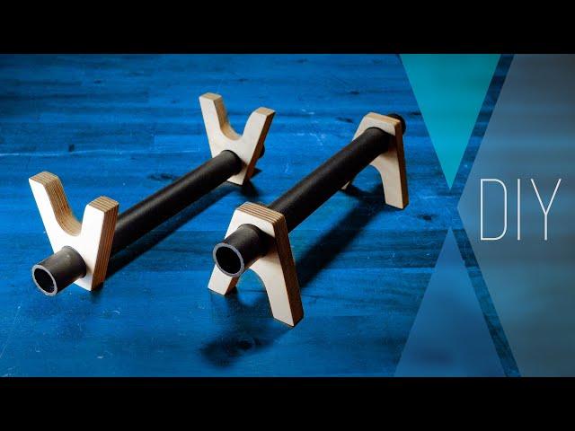 Push Up Bars - Liegestützgriffe selber bauen | DIY