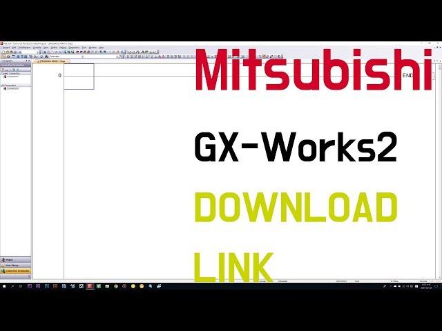 Mitsubishi PLC SOFTWARE GX-Works2 DOWNLOAD LINK