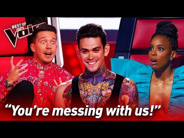 UNEXPECTED LOOKS shock The Voice Coaches | Top 10