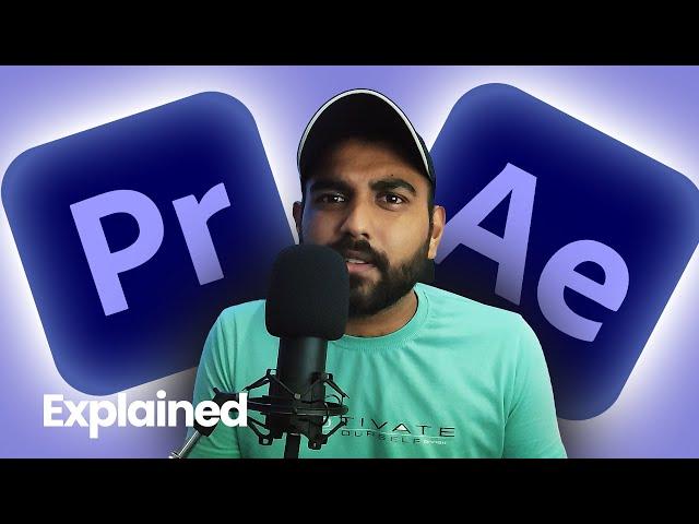 Premiere Pro Vs After Effects Differences Explained In Hindi