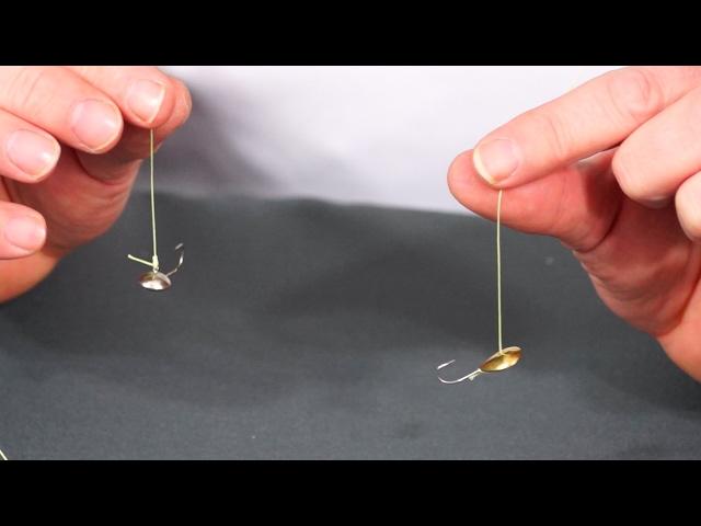 2 ways to tie a clinch knot mormyshku