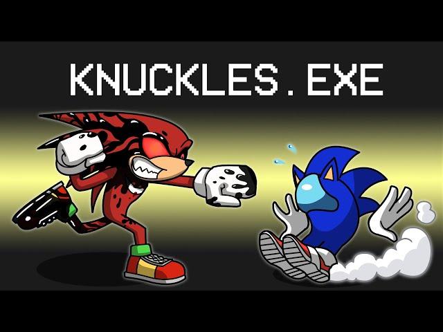 KNUCKLES.exe Mod in Among Us...