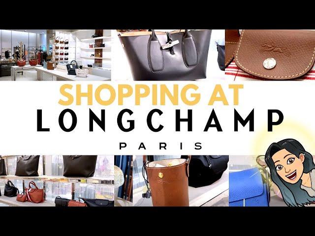  SHOPPING AT LONGCHAMP  LONGCHAMP BAG REVIEW- Le Pliage Luxury Bag SHOPPING LONGCHAMP HANDBAGS