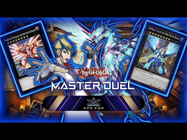 GALAXY EYES DECK ON NEW DUELIST XYZ CUP EVENT IN YUGIOH MASTER DUEL | FEAT. HORUS