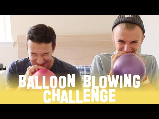 Balloon Blowing Challenge!