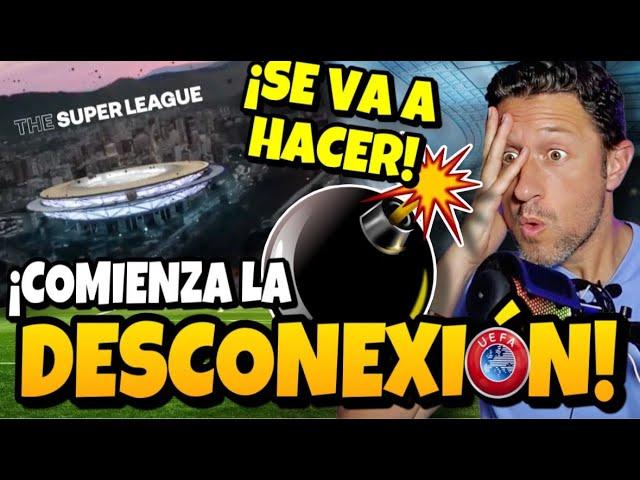 ¡BOMBAZO! ¡SE ANUNCIA LA SUPERLIGA CON NUEVO NOMBRE Y AVISA A UEFA Y FIFA DE QUE SE LARGAN!