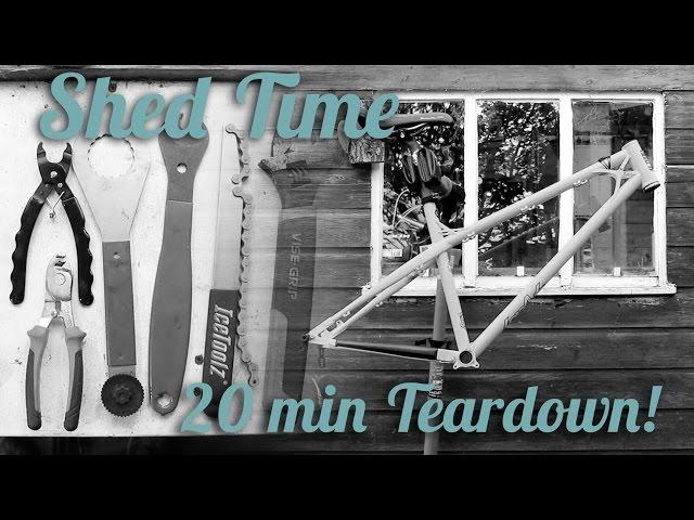 20 Minute Teardown! - MTB disassembly