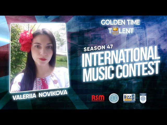 GOLDEN TIME TALENT | 47 Season | Valeriia Novikova | Stringed instruments