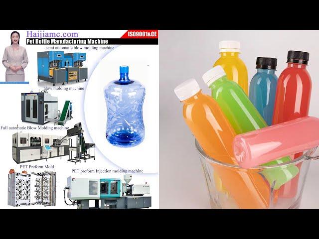 Fully automatic plastic bottle making machine price small scale plastic bottle making machine