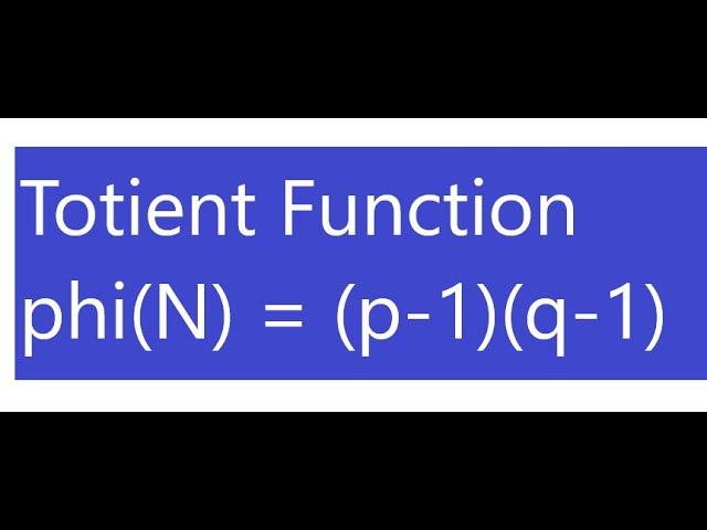 Euler's totient function - order of a multiplicate group