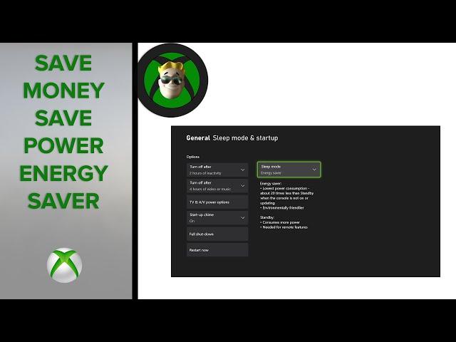 Save Power With Energy Saver Mode Xbox.