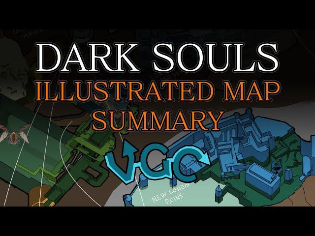 DARK SOULS Illustrated Map Walkthrough