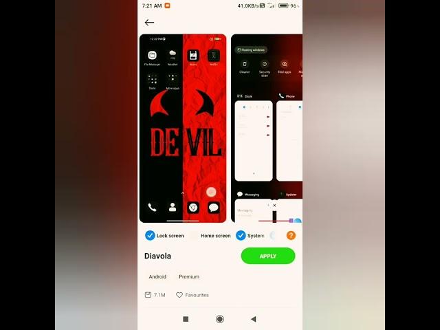 Best theme for Mi mobiles #miui12