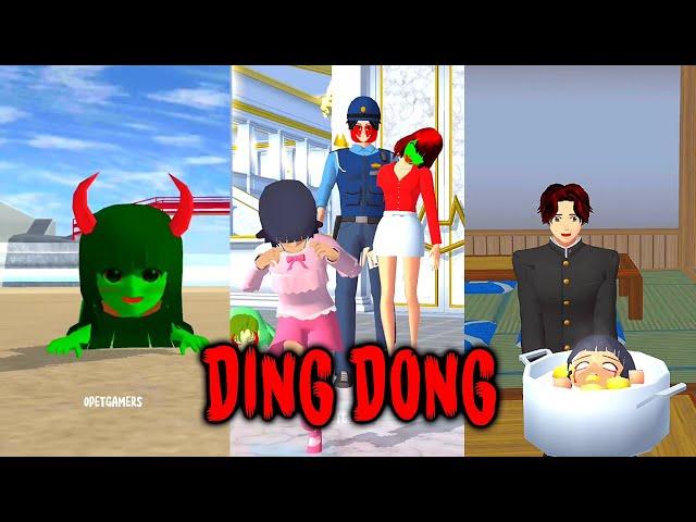 KOMPILASI VIDEO SHORT BEST HOROR DINGDONG OPET GAMERS || DINGDONG SAKURA SCHOOL SIMULATOR