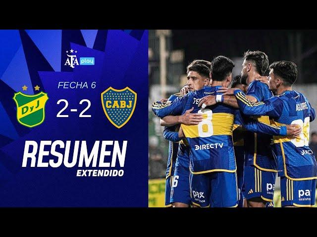 Defensa y Justicia 2-2 Boca Juniors | #TorneoBetano | Resumen Extendido | Fecha 6