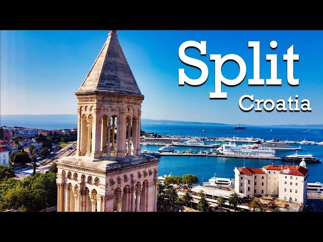 Split, a City With Heart and Soul || Split Croatia || Split Drone 4K || Croatia 2023 || Split City