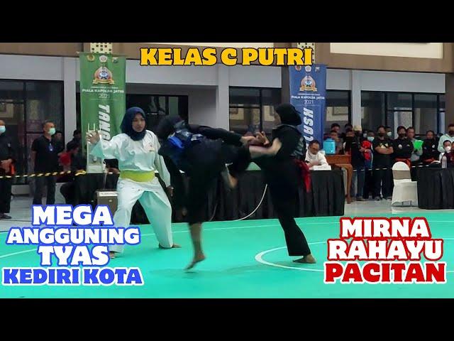 KAPOLDA JATIM CUP 2021 ● SEMI FINAL ● Mirna Rahayu M (Pacitan) VS Mega Angguning Tyas (Kediri Kota)