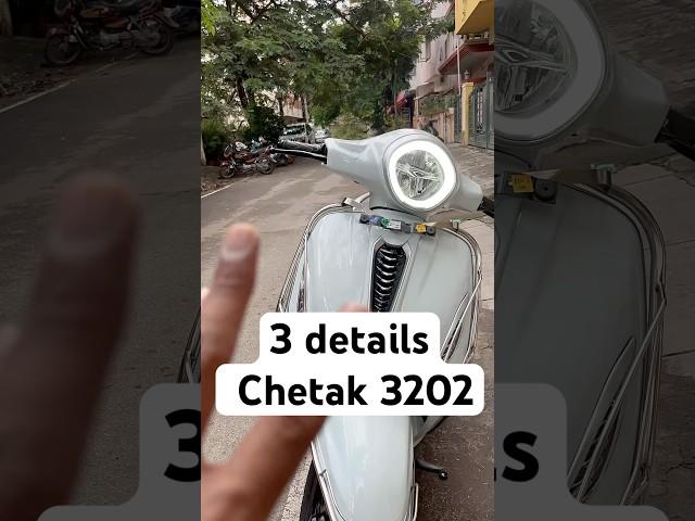 Chetak 3202  3 interesting details