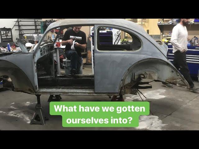 SLUG SHARK - Episode 1 Class 11 VW BUG build we take the plunge!