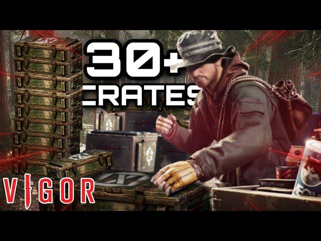 HUNTING THREATS & OPENING 30+ CRATES FOR TOP TIER LOOT - Vigor Season 10 Vengeance | Xbox Series X