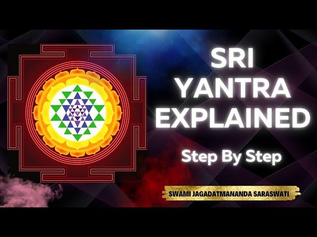 Sri Yantra Explained: A Detailed Step-by-Step Guide | 9 Avarnas | Swami Jagadatmananda Saraswati