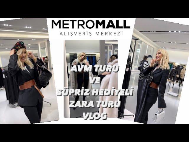 ZARA TURU (DENEMELİ) VE ANKARA METROMALL AVM TURU-VLOG