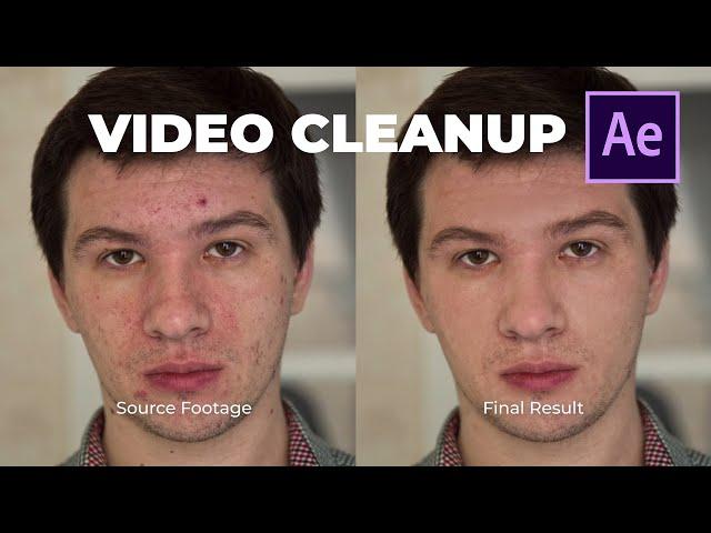 Five ways to cleanup in a video - After Effects tutorial