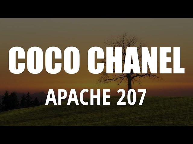 Apache 207 - COCO CHANEL (Lyrics Video)