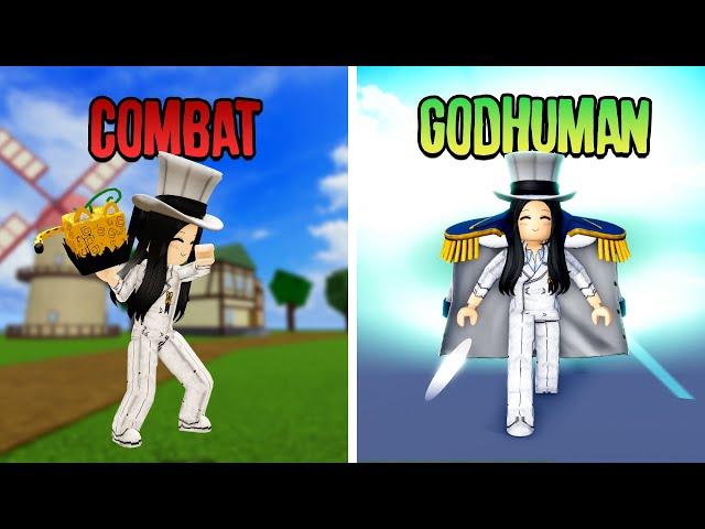 I Became Rob Lucci and Obtained Godhuman in Blox Fruits