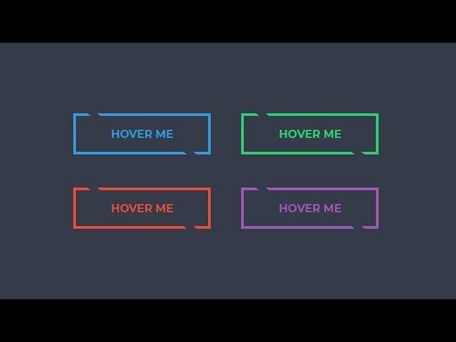 Button With Awesome Hover Effects Using HTML & CSS