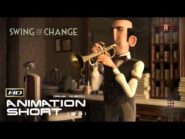 CGI 3D Animated Short Film "SWING OF CHANGE" Musical Animation by ESMA