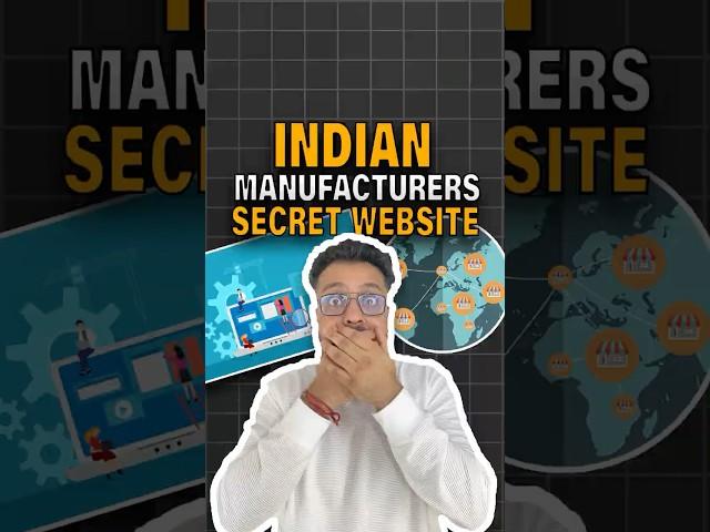 Indian manufacturers secret website #export #manufacturer #buyer #India