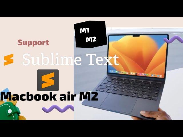 Install sublime text on mac m2 m1pro setup for Developer