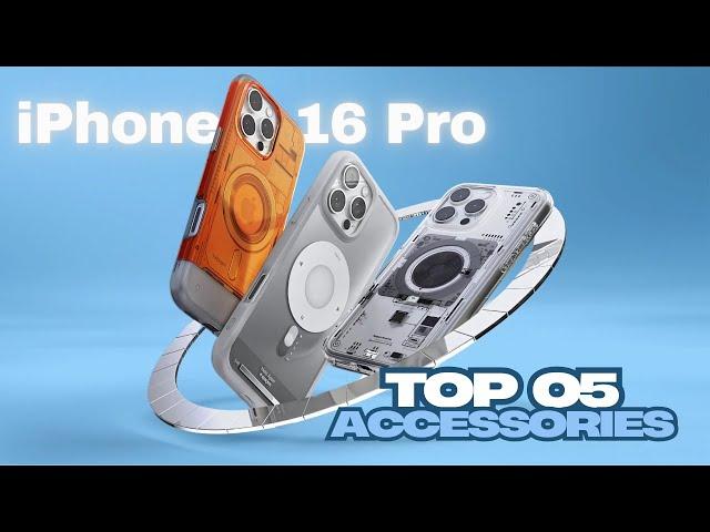 TOP 5 iPhone 16 Pro Accessories You Need NOW